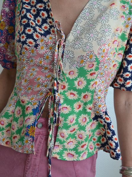 Blouse fleurie Nouettes