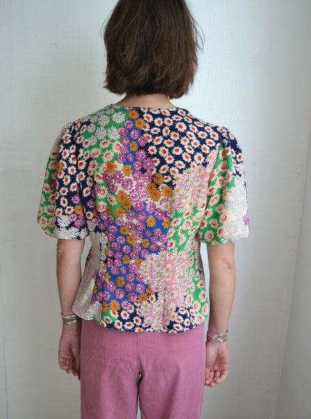 Blouse fleurie Nouettes