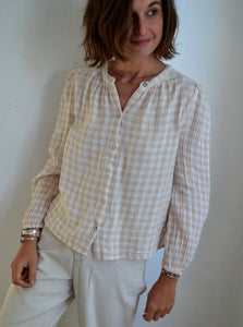 Blouse Vichy Gaze de Coton