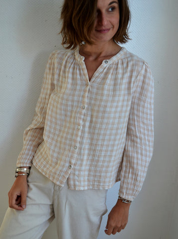 Blouse Vichy Gaze de Coton