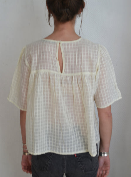 Blouse Jaune Doux