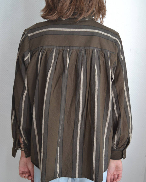 Blouse Kaki Rayée It Hippie