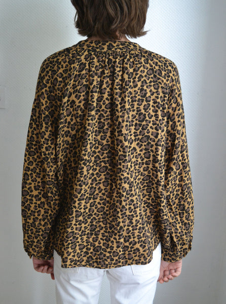 Blouse Léopard Gaze de Coton