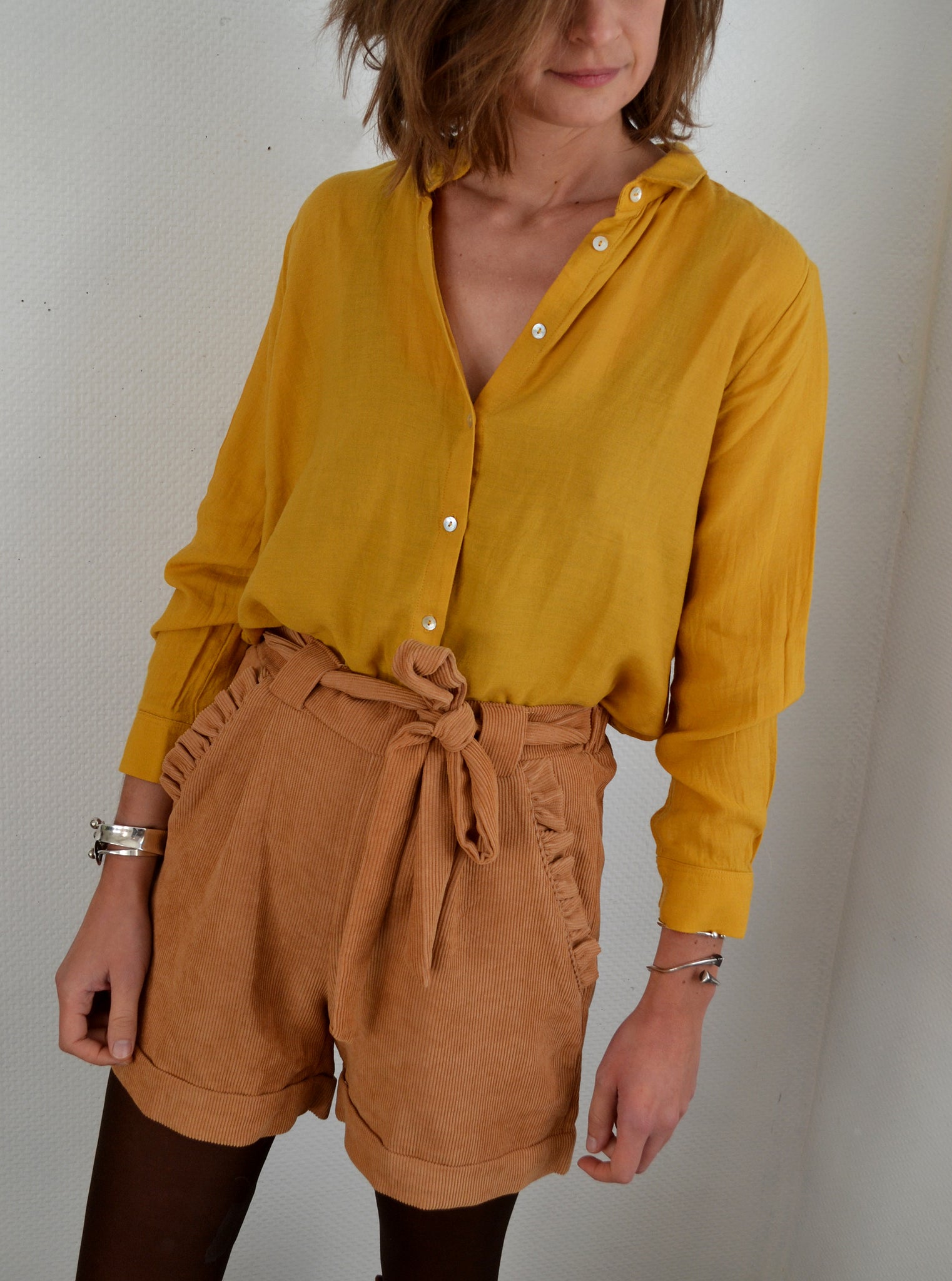 Blouse Moutarde American Vintage