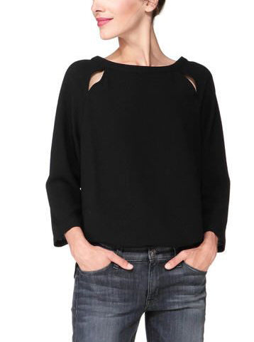 Blouse noire Sessun