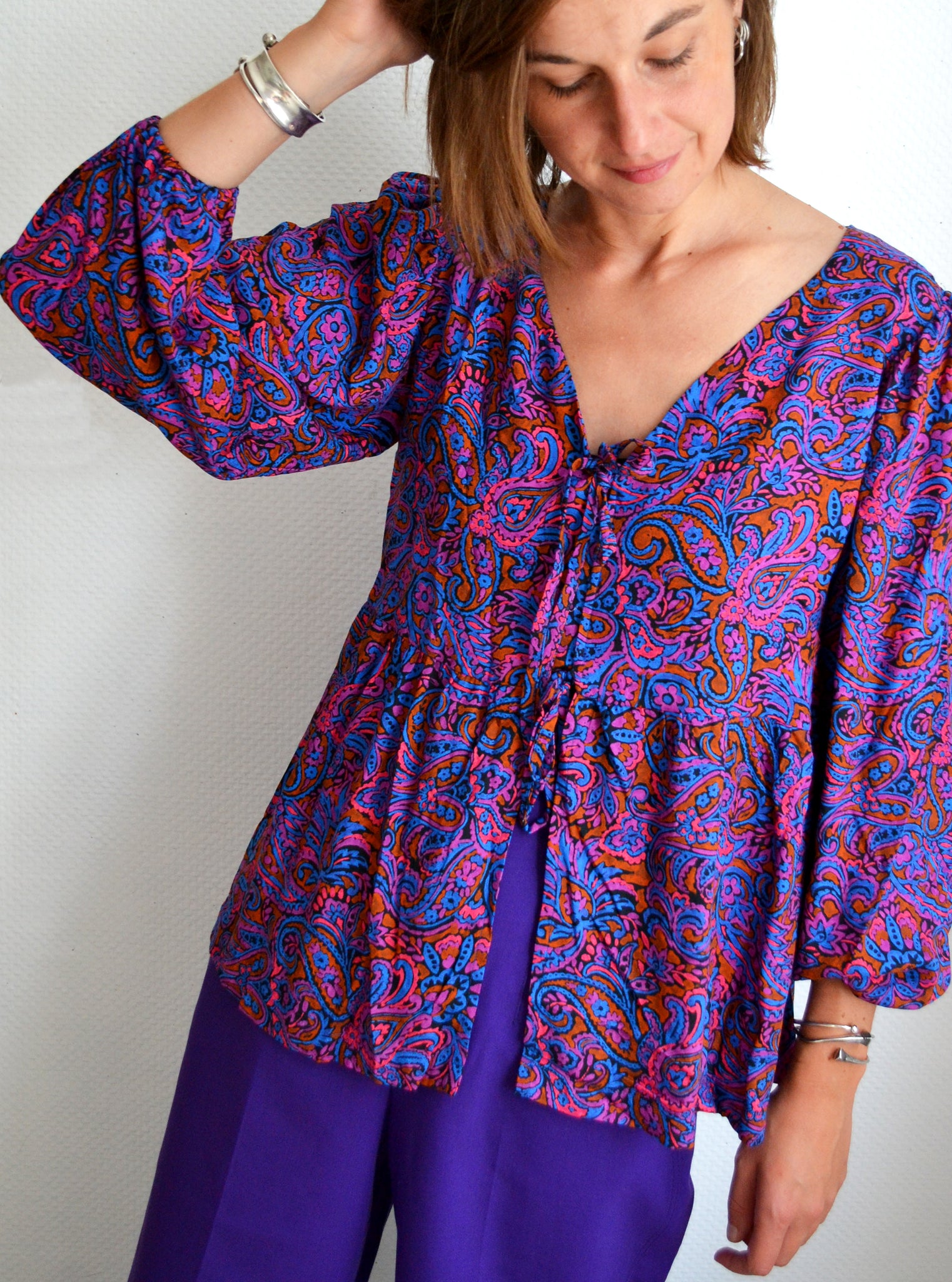 Blouse Paisley Nouettes