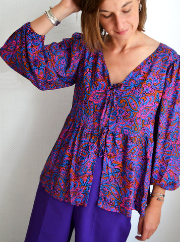 Blouse Paisley Nouettes