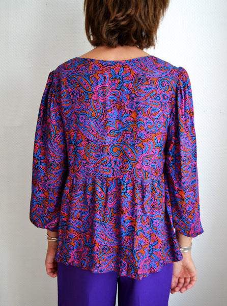 Blouse Paisley Nouettes