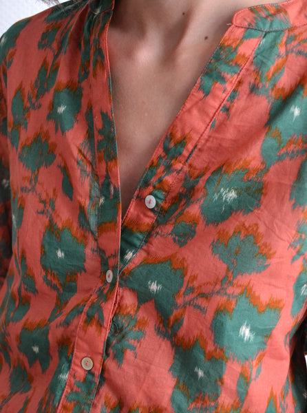 Blouse Red Boho