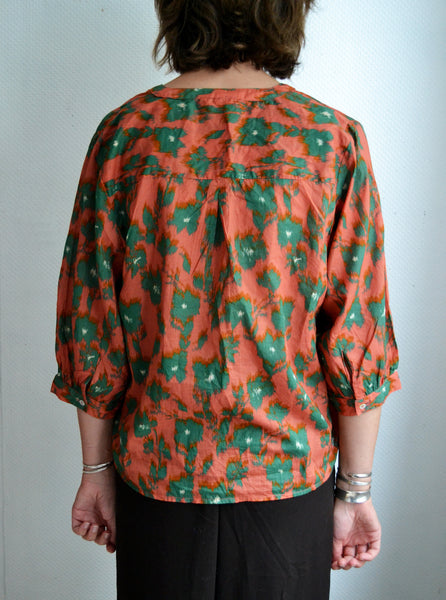 Blouse Red Boho