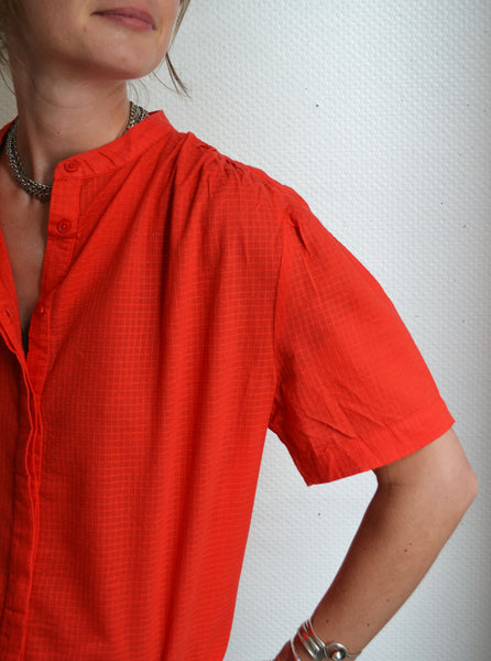 Blouse Coton Bio Red