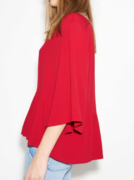 Blouse Rouge Ba&sh