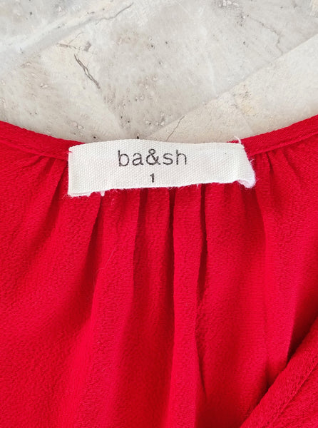 Blouse Rouge Ba&sh