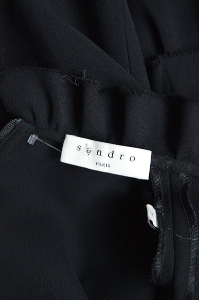 Blouse Noire Sandro