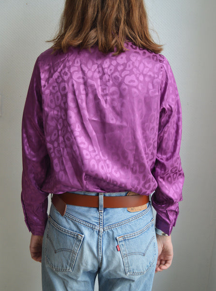 Blouse Purple Léo