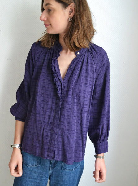 Blouse See U Soon Violet