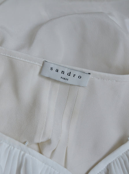 Blouse en Soie Sandro
