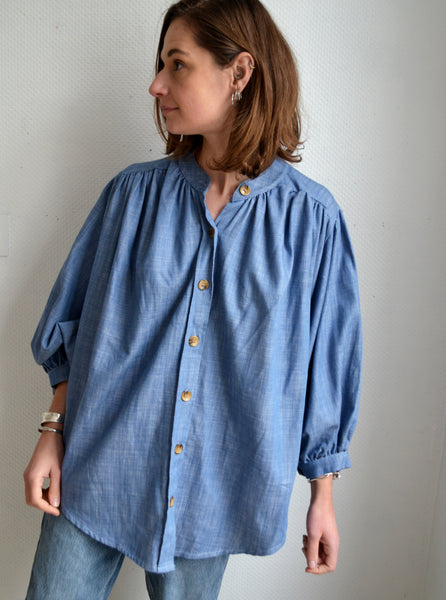 Blouse manches ballons Corner