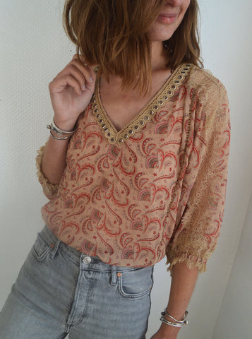 Blouse Paisley The Kooples