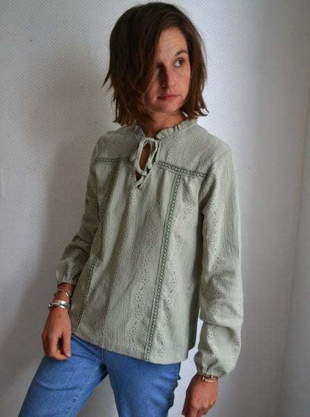 Blouse Vert D'eau