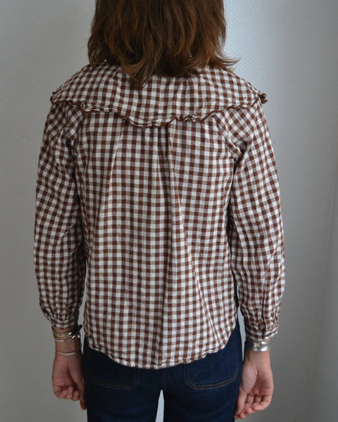 Blouse Vichy Choco