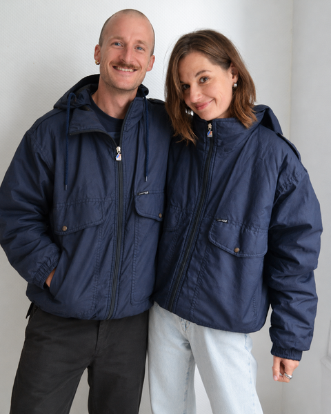 Blouson Kway Vintage Marine