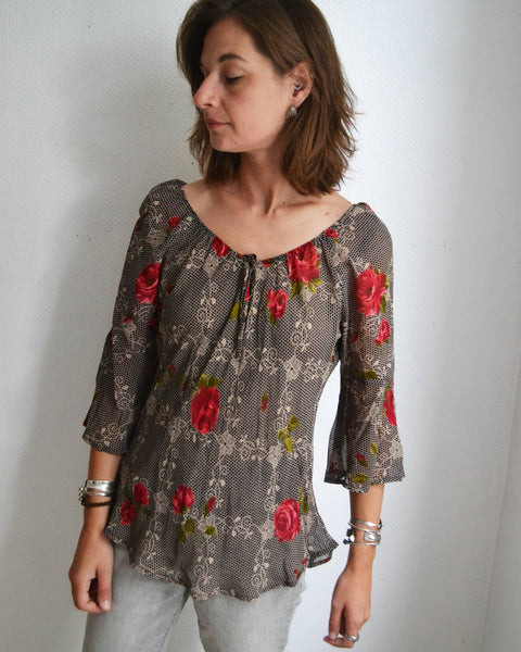 Blouse Vintage Rosy