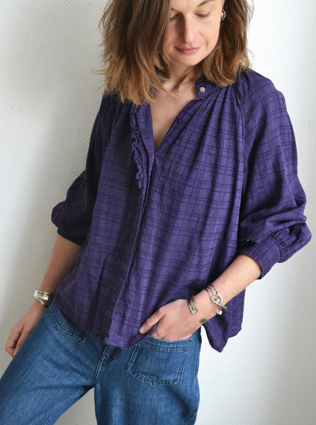 Blouse See U Soon Violet