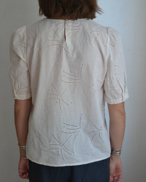 Blouse Broderies Cyrillus