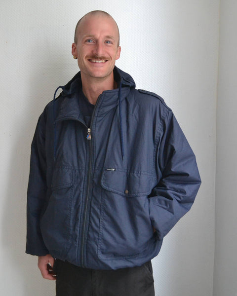 Blouson Kway Vintage Marine