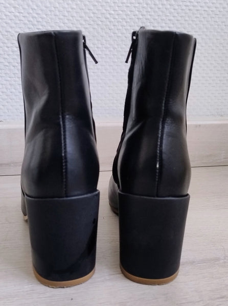 Boots en Cuir Cop Copine T37