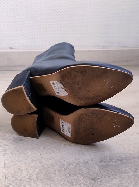 Boots en Cuir Cop Copine T37