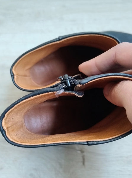 Boots en Cuir Cop Copine T37