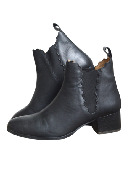 Boots en cuir Cyrillus T38