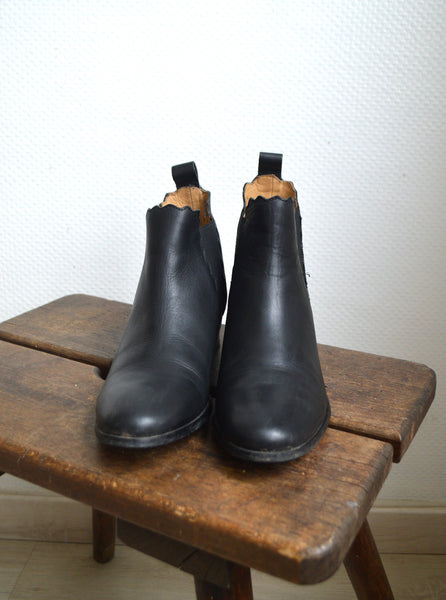 Boots en cuir Cyrillus T38