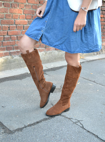 Bottes en daim T39