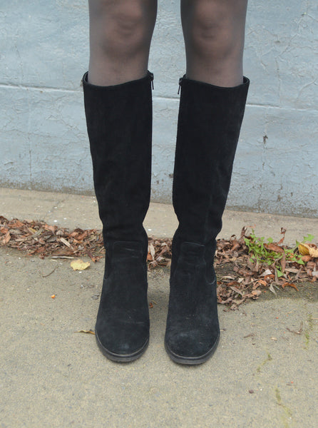 Bottes en daim T41