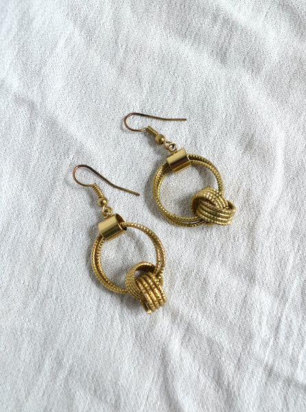 Boucles Nœuds dorés