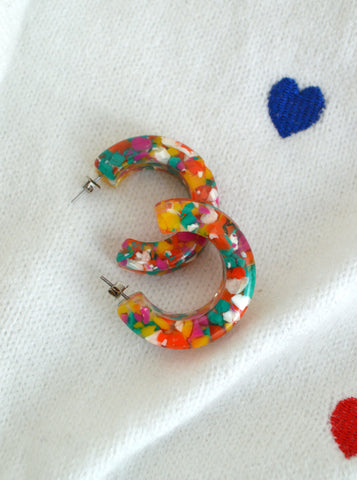 Boucles colorées