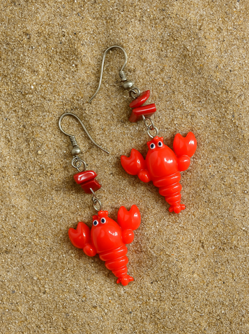 Boucles d'oreilles Homards