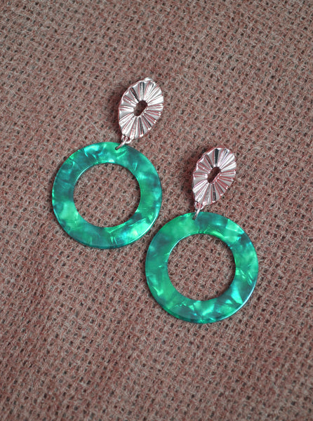 Boucles d'oreilles Verde