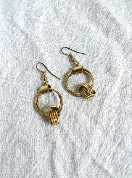 Boucles Nœuds dorés