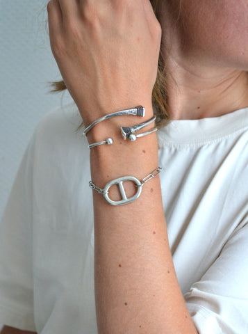 Bracelet argenté