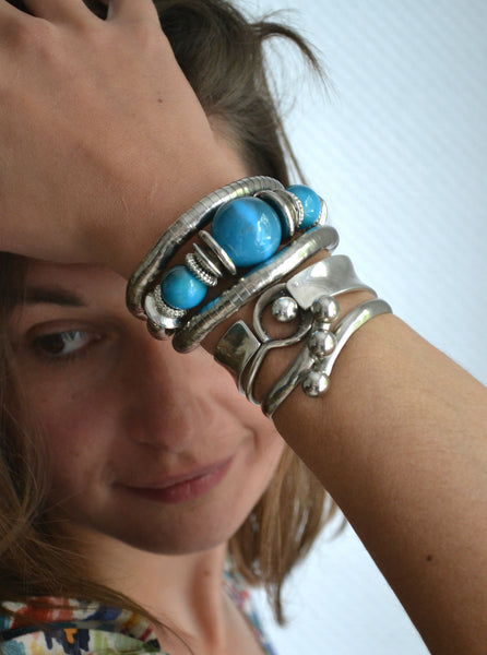 Bracelet Jonc Argenté