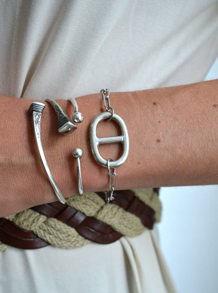 Bracelet argenté