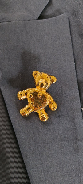 Broche Ourson Doré