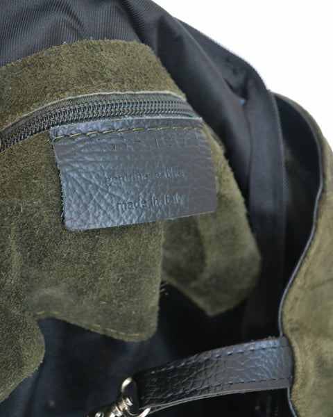 Sac Cabas Daim Kaki