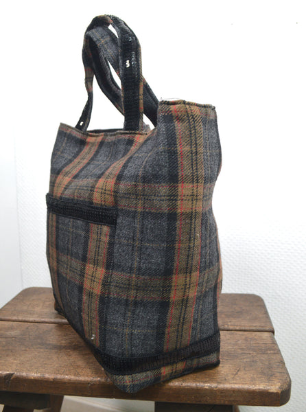 Sac Cabas Tartan