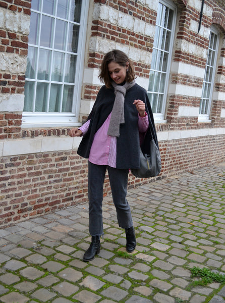 Cape en laine Fait Main