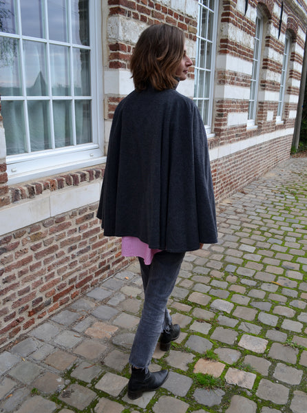 Cape en laine Fait Main